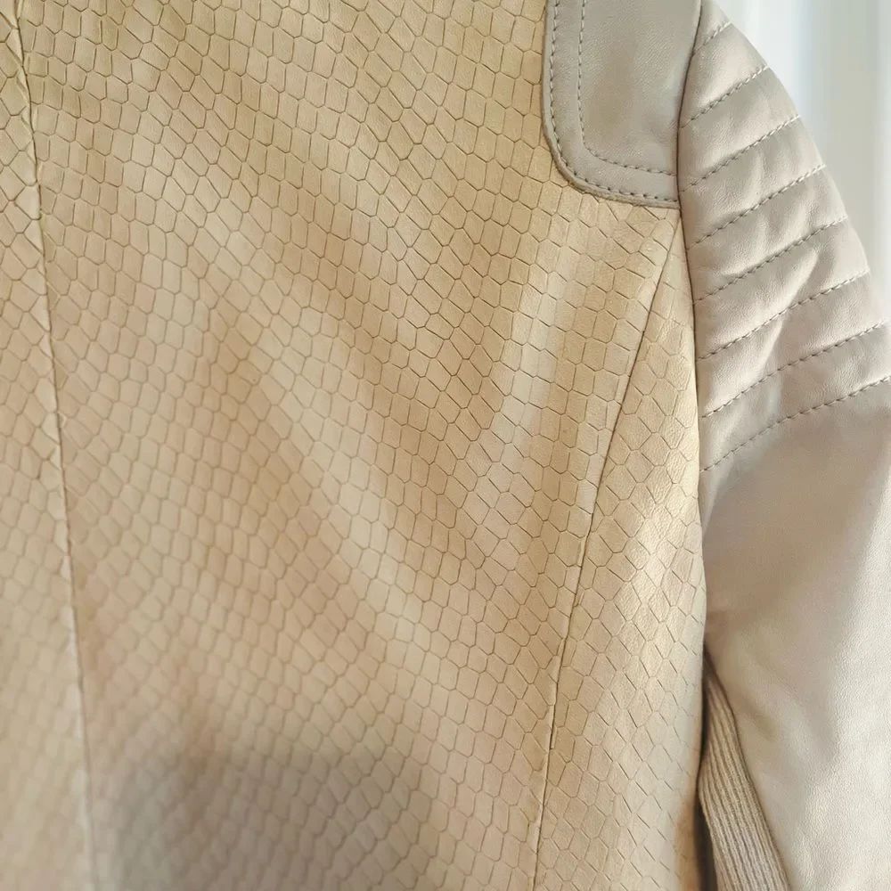 Rebecca Taylor Lamb Leather Jacket - Picture 9 of 10